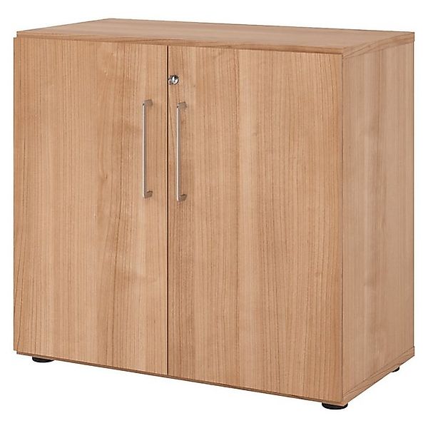 bümö Aktenschrank smart Büroschrank - 2 Ordnerhöhen Dekor: Nussbaum günstig online kaufen