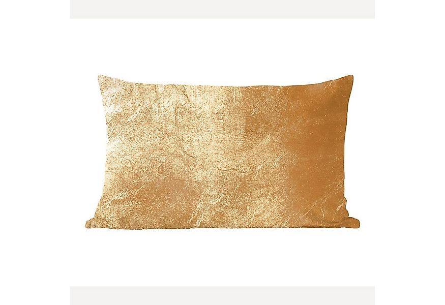 MuchoWow Dekokissen Licht fällt auf eine goldene Wand, Dekoration, Zierkiss günstig online kaufen