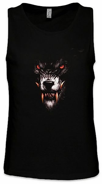 Urban Backwoods Tanktop Werewolf Ärmelloses T-Shirt Wölfe Mond The Werwolf günstig online kaufen