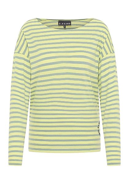 Elbsand Langarmshirt Tooske Bootsausschnitt, locker geschnitten günstig online kaufen