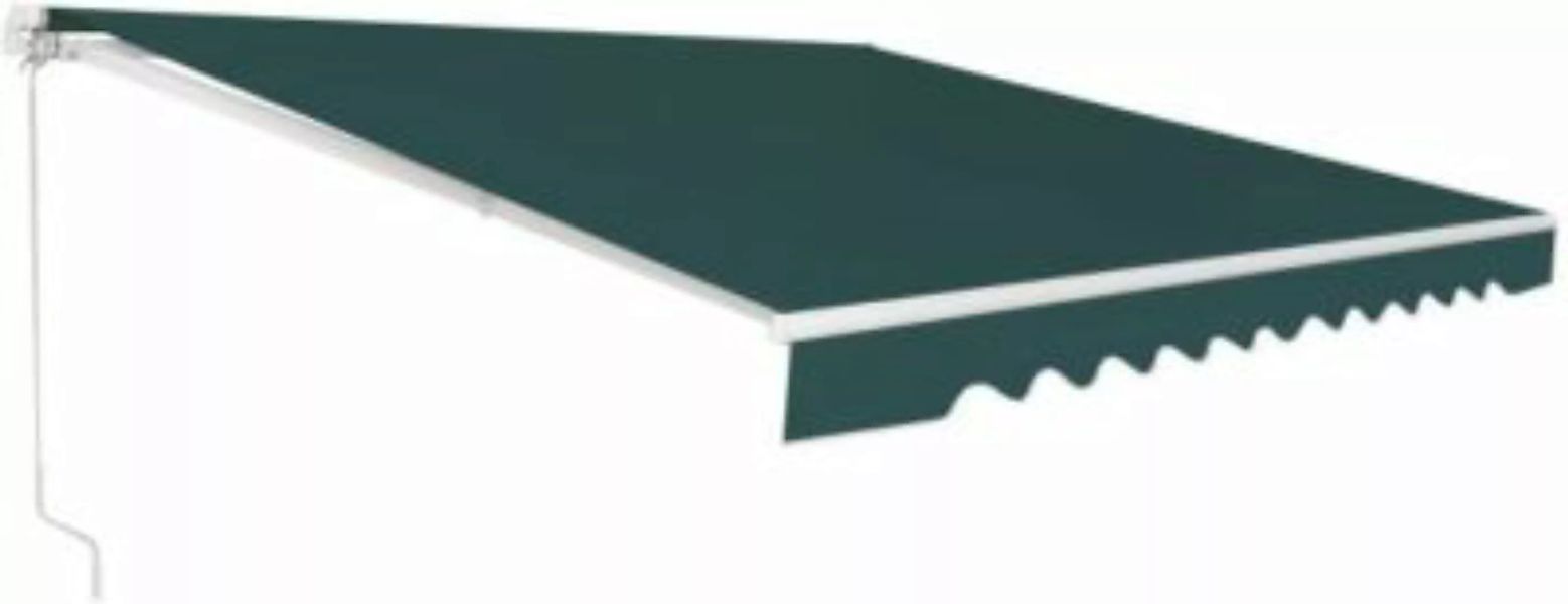 COSTWAY® Markise mit kurbel 2,5 x 2 m grün günstig online kaufen