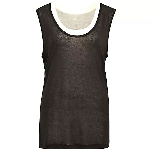 G-star Sheer Double Layer Ärmelloses T-shirt L Dk Black/Whitebait günstig online kaufen