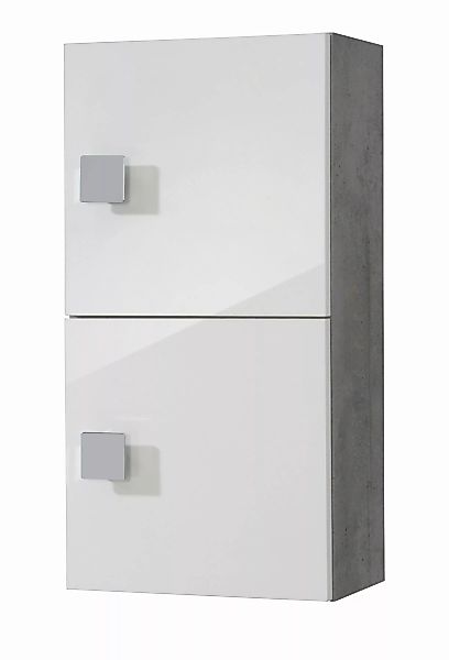 Bad-Hängeschrank  Retz - grau - 33 cm - 65 cm - 20 cm - Sconto günstig online kaufen