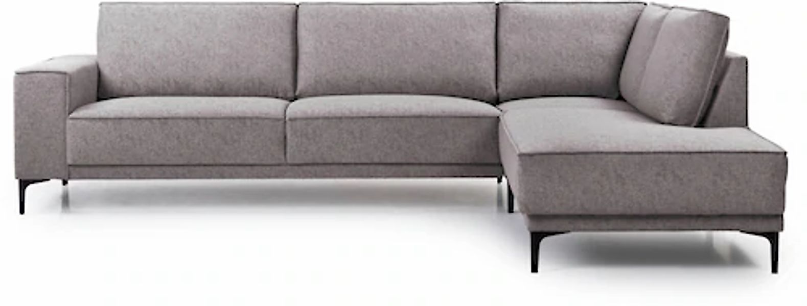 OTTO home Ecksofa »OLAND L-Form, B: 289 cm, Skandi-Design« Struktur, Flachg günstig online kaufen