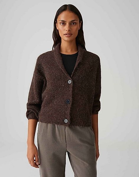 OPUS Strickjacke DUSENA mit Schalkragen Weite Passform, schmal zulaufend, ü günstig online kaufen