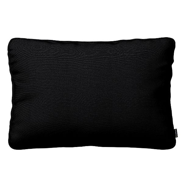 Kissenhülle Gabi mit Paspel 60x40cm, schwarz, 60 x 40 cm, Etna (705-00) günstig online kaufen