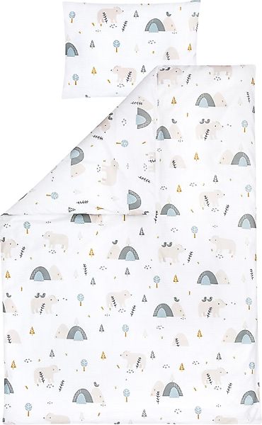Julius Zöllner Kinderbettwäsche Mountain Bear, Renforcé, günstig online kaufen
