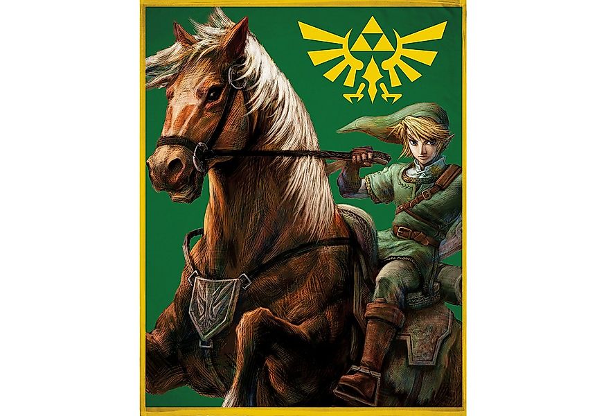 Kinderdecke The Legend of Zelda Fight Decke 160x200 cm Kuscheldecke Coral, günstig online kaufen