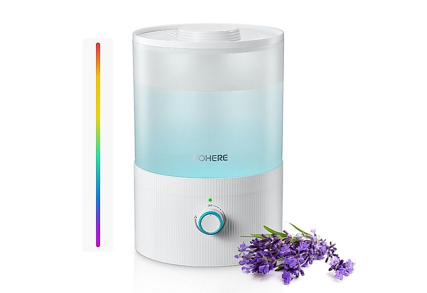 FOHERE Luftbefeuchter 3,2L Ultraschall-Luftbefeuchter mit Aromadiffusor, 3, günstig online kaufen