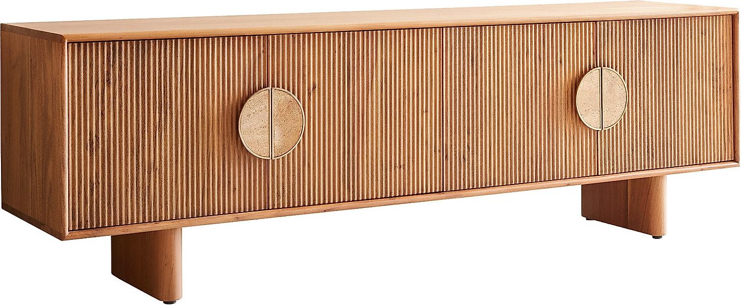 DELIFE Lowboard Surimu, Akazie Hellbraun 175 günstig online kaufen