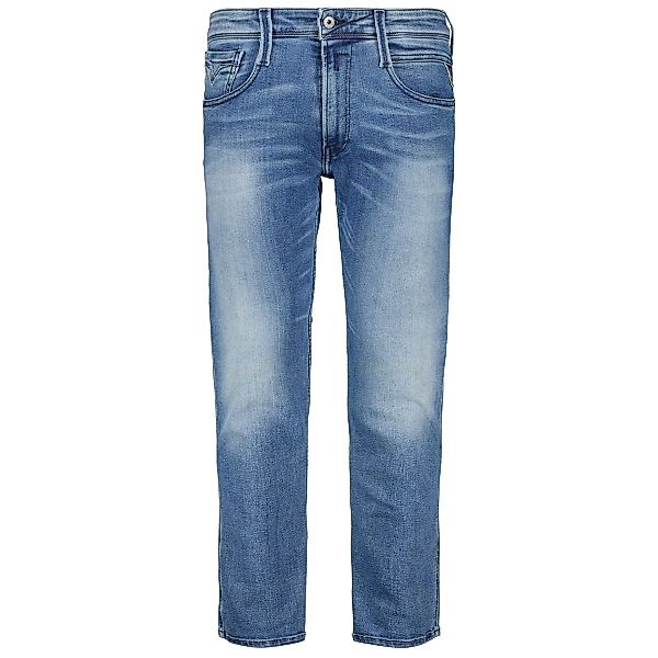 Replay Stretch-Jeans "Anbass", Slim Fit Farbe jeansblau Größe: 42/34 günstig online kaufen
