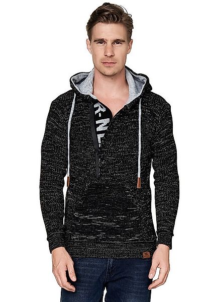Rusty Neal Kapuzensweatshirt mit stylischem Ausschnitt günstig online kaufen