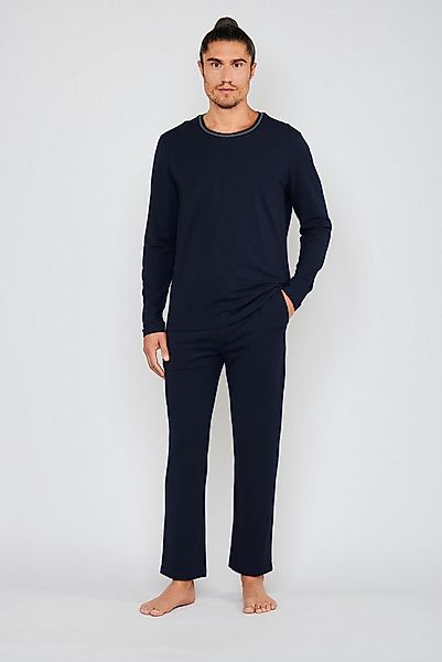 JOOP! Pyjama Core (2 tlg) mit Rundhalsausschnitt, Langarm, Cotton-Mix günstig online kaufen
