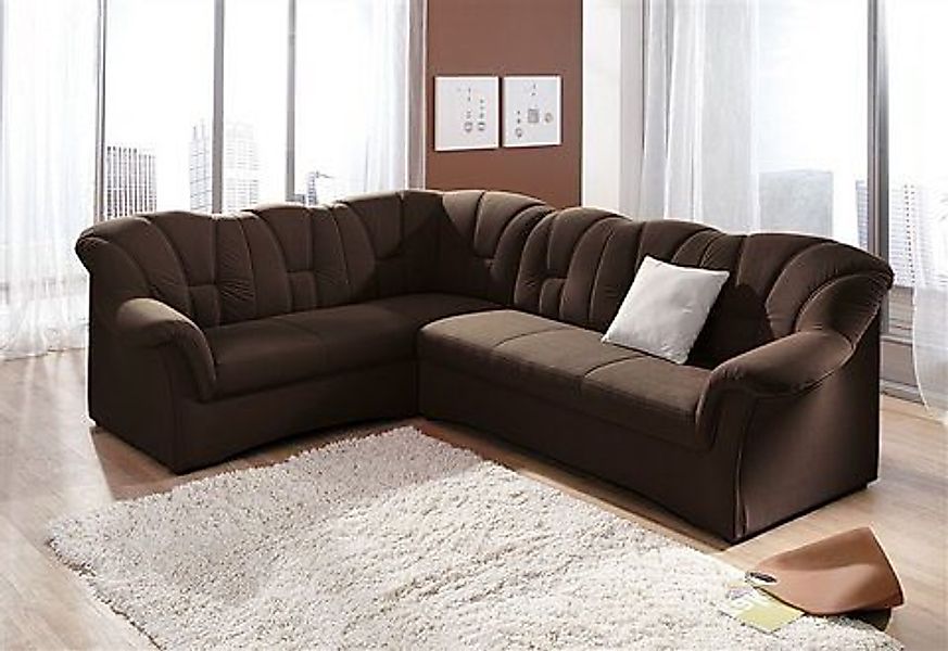 DOMO collection Ecksofa Papenburg B/T/H: 242/190/84 günstig online kaufen