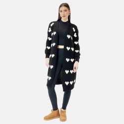 Elara Cardigan Elara Langer Damen Cardigan günstig online kaufen
