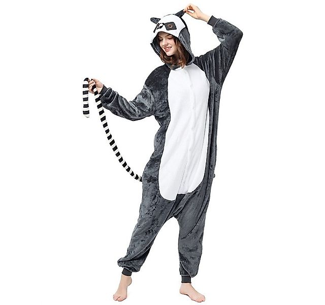Katara Partyanzug Zoo Wilde Tiere Jumpsuit Kostüm Erwachsene S-XL, Karneval günstig online kaufen