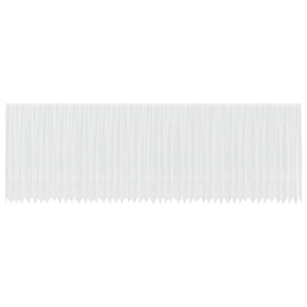 vidaXL Spitzenvorhang mit Vorhängen Weiß 1200x200cm Polyester 4107975 günstig online kaufen