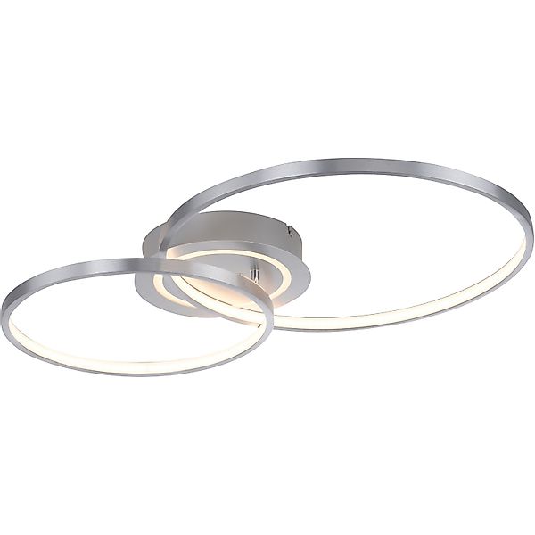 JUST LIGHT LED Deckenleuchte ASMINA, LED fest integriert, Warmweiß günstig online kaufen