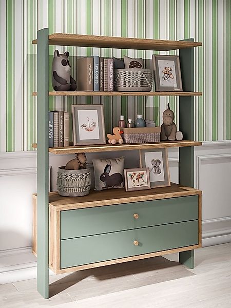 FORTE Standregal Whenua, Regal, Stauraum, trendige Farbkombination, viel Pl günstig online kaufen