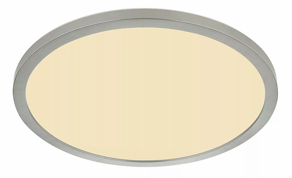 Globo Lighting Deckenleuchte   ¦ silber ¦ Maße (cm): B: 29,4 H: 2,5 T: 29.4 günstig online kaufen