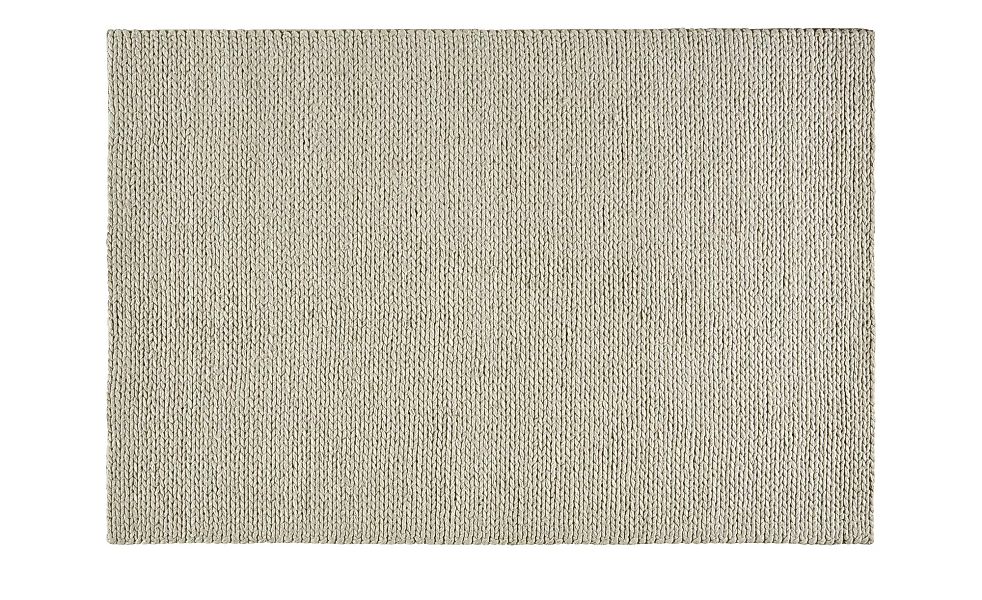 Gray & Jones Handwebteppich  Cap Ferrat 4 - beige - Baumwolle, Viskose, Wol günstig online kaufen