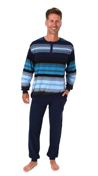 Normann Pyjama Normann Herren Schlafanzug lang günstig online kaufen