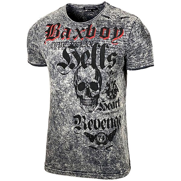 Baxboy T-Shirt Baxboy T-Shirt Oil Washed günstig online kaufen