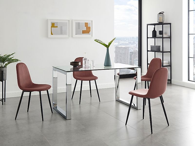 OTTO home Esszimmerstuhl "Eadwine, TOPSELLER Stuhl, Küchenstuhl, 4-Fuß Stuh günstig online kaufen