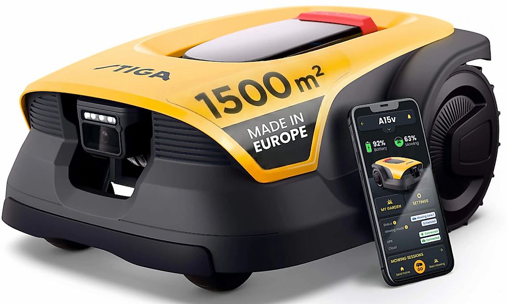 STIGA GARDEN Rasenmähroboter "A 15v" 10 Jahre Konnektivität günstig online kaufen