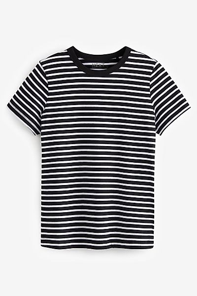 Next T-Shirt Essential Kurzarm-T-Shirt mit Rundhalsausschnitt günstig online kaufen
