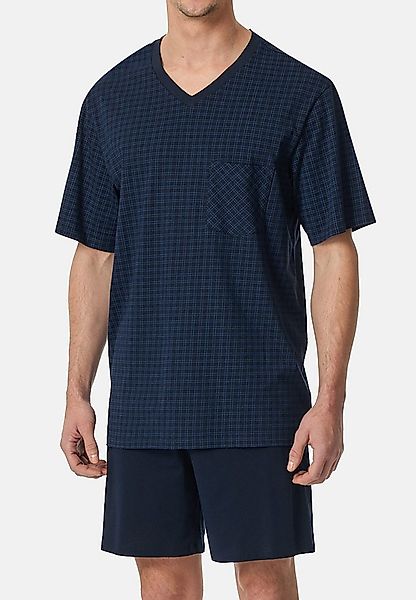 Schiesser Pyjama Comfort Essentials (Set, 2 tlg) Schlafanzug - Baumwolle - günstig online kaufen