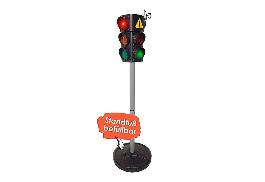 alldoro Spiel-Verkehrszeichen Verkehrsampel für Kinder, 70 cm hoch, mit Lic günstig online kaufen