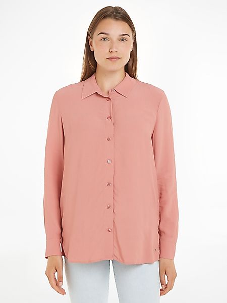 Tommy Hilfiger Hemdbluse FLUID VIS CREPE günstig online kaufen