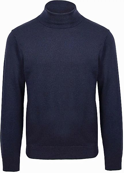 Suitable Ecotec Rollkragenpullover Navy - Größe S günstig online kaufen