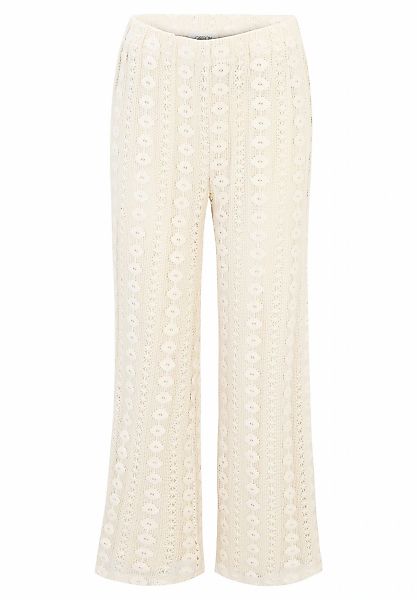Cartoon Stoffhose "Cartoon Damen Sommerhose mit Lochmuster", Material günstig online kaufen