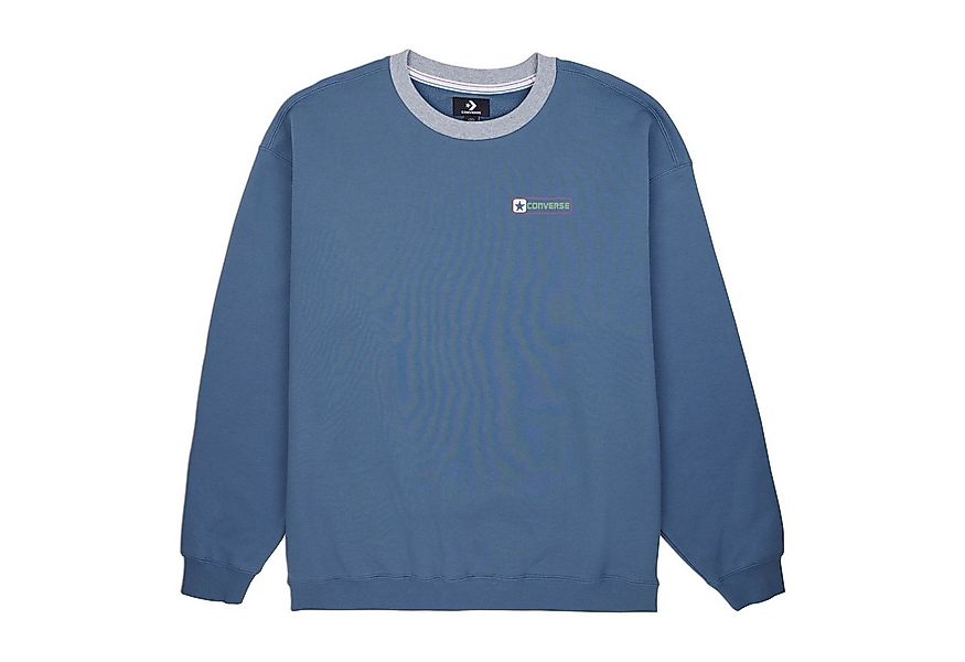 Converse Sweater CONVERSE BOX STAR RINGER CREW - LAKESIDE BLUE (1-tlg) günstig online kaufen