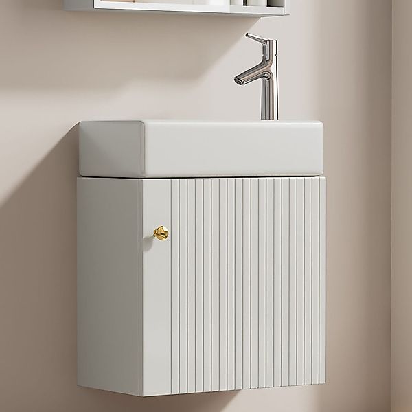 Flieks Waschtisch (1-St., Badschrank mit Keramikbecken günstig online kaufen