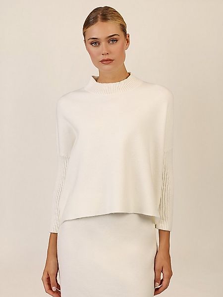 Apart Stehkragenpullover mit Stehkragen und Rippenstruktur günstig online kaufen