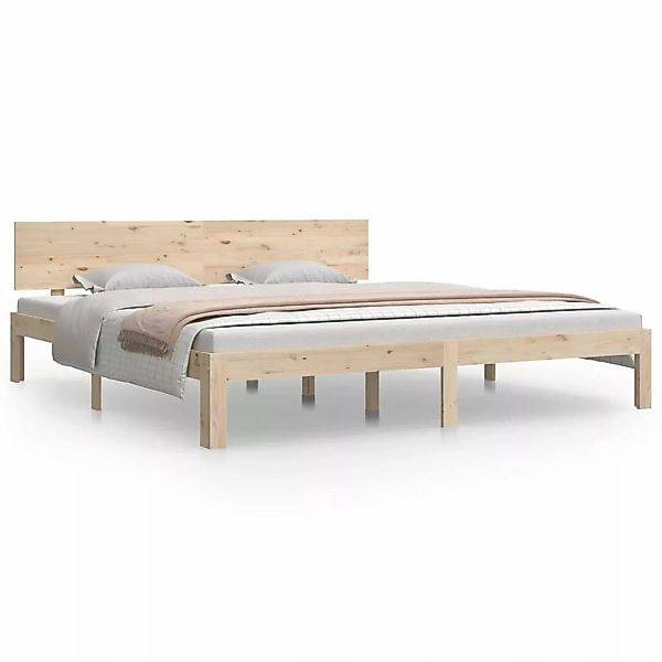 vidaXL Massivholzbett 180x200cm 6FT Super King1137106 günstig online kaufen