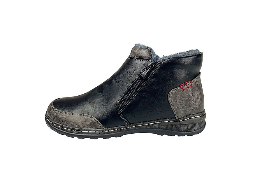 Taschen4life Damen Stiefelette 9680 Stiefelette 2 farbig, warm gefüttert, 2 günstig online kaufen