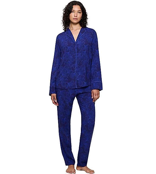 Triumph Schlafanzug, 2 Stk. mit klassischem Reverskragen günstig online kaufen