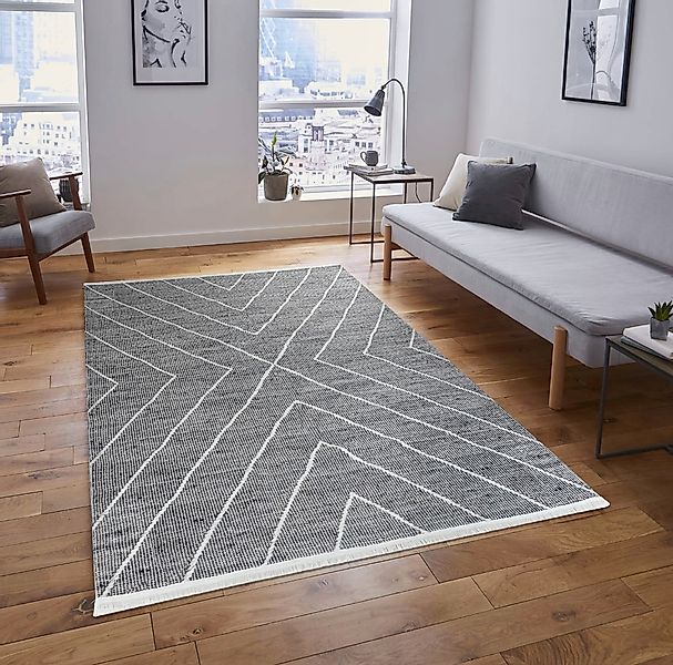 Sehrazat Teppich »EFE 1020«, rechteckig, 5 mm Höhe, Wohnzimmer, Flachwebtep günstig online kaufen