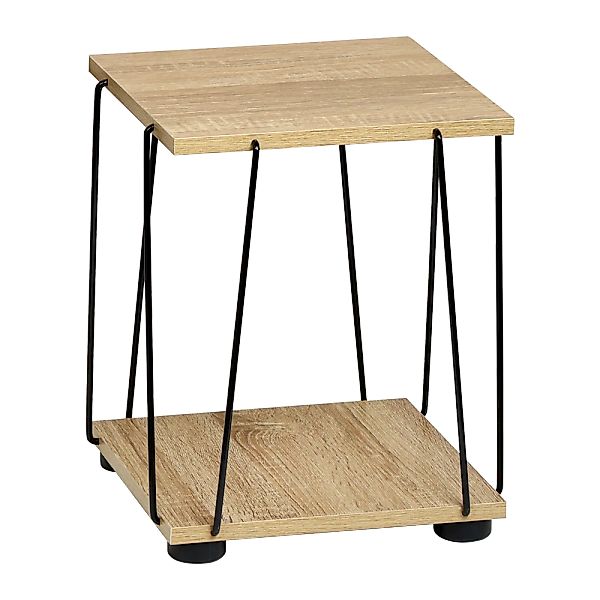 KESPER Beistelltisch "Tisch mit 2 Ablagen, Höhe ca. 38,5 cm", (1 St.), in s günstig online kaufen