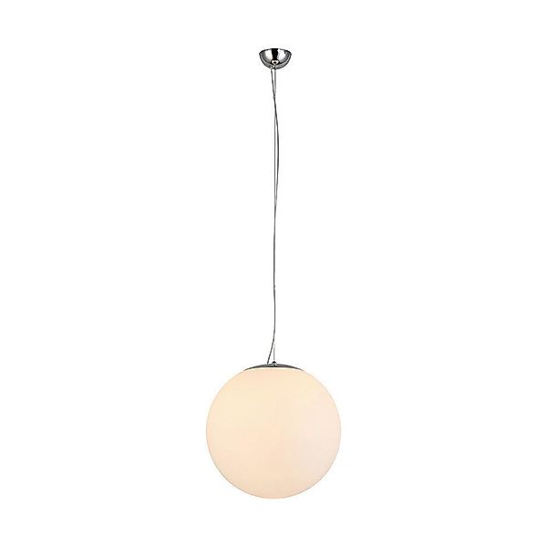 SPOT Light Pendelleuchte 1573128 weiß Chrom Metall Glas H/D: ca. 140x40 cm günstig online kaufen