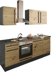 BASIC by Balculina Küchenzeile "Jazz" Breite 220 cm, wahlweise mit E-Geräte günstig online kaufen