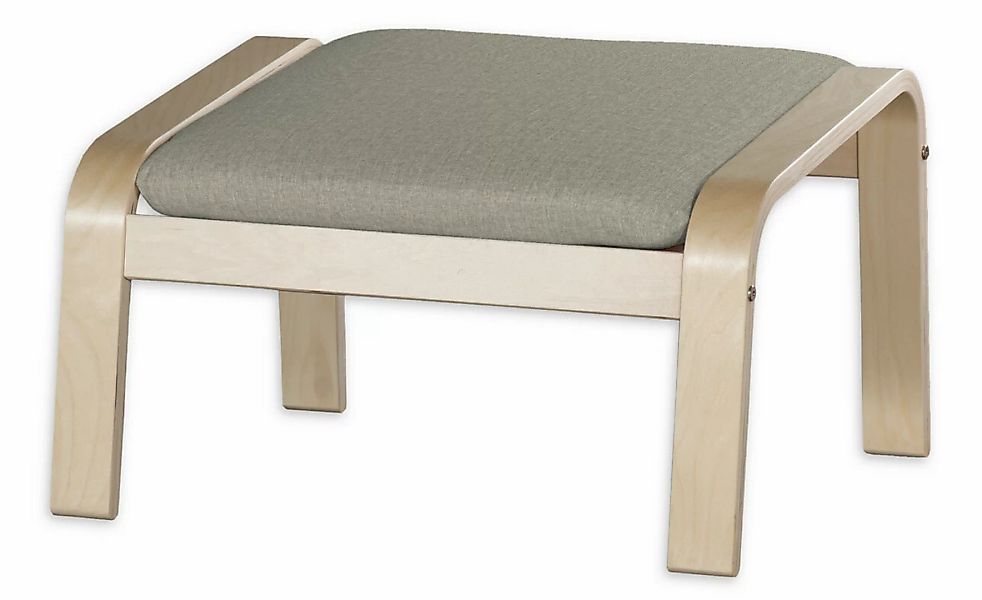 Bezug für Poäng Hocker, beige- grau, Hocker Poäng, City (704-80) günstig online kaufen