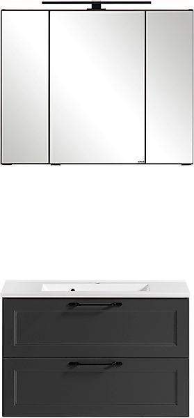 welltime Badmöbel-Set »Lana«, (Komplett-Set, 2 St.), Badezimmer-Set, 2-teil günstig online kaufen