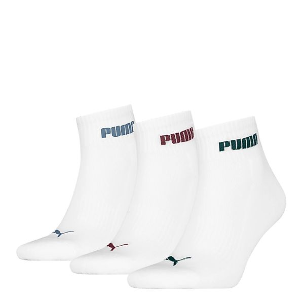 PUMA Kurzsocken "PUMA UNISEX CUSHIONED NEXT QUARTER 3P" 3 Paar, 3 Paar tlg. günstig online kaufen