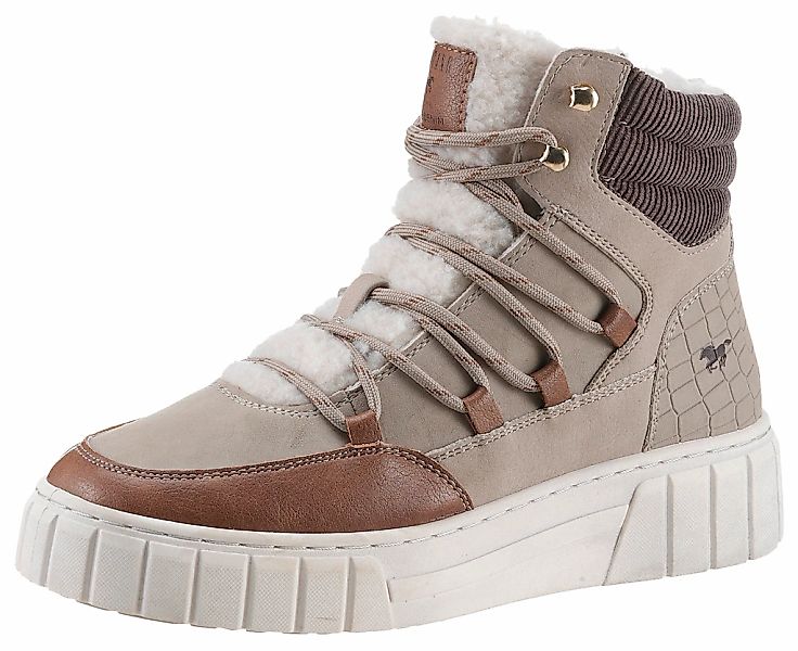 Mustang Shoes Sneaker "Mustang Shoes Sneaker Lederimitat/Textil" günstig online kaufen