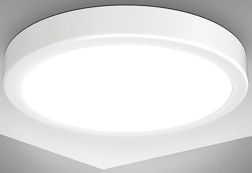 B.K.Licht LED Deckenleuchte BK_DL1521 LED-Deckenlampe, Ø28cm, Neutralweißes günstig online kaufen